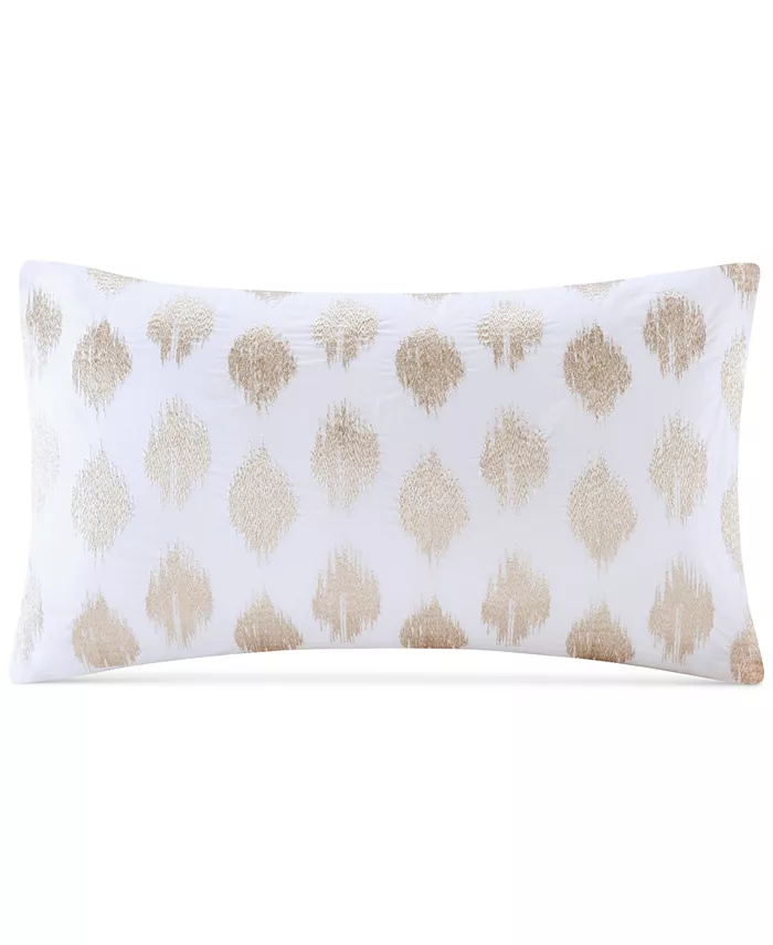 INK+IVY Stella  Embroidered-Dot Decorative Pillow， 12