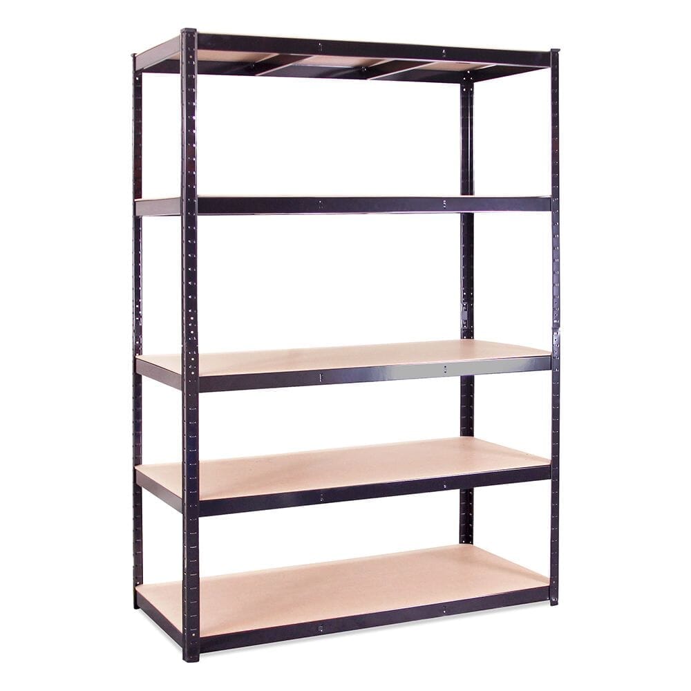 5 Tier Boltless Shelving Unit (set of 2) Plus Workbench