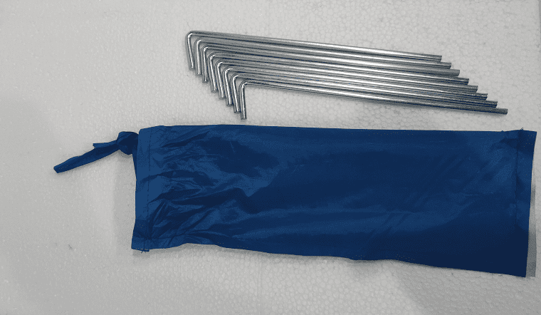 Ozark Trail 10' x 10' Instant Slant Leg Canopy, Dusty Blue, outdoor canopy