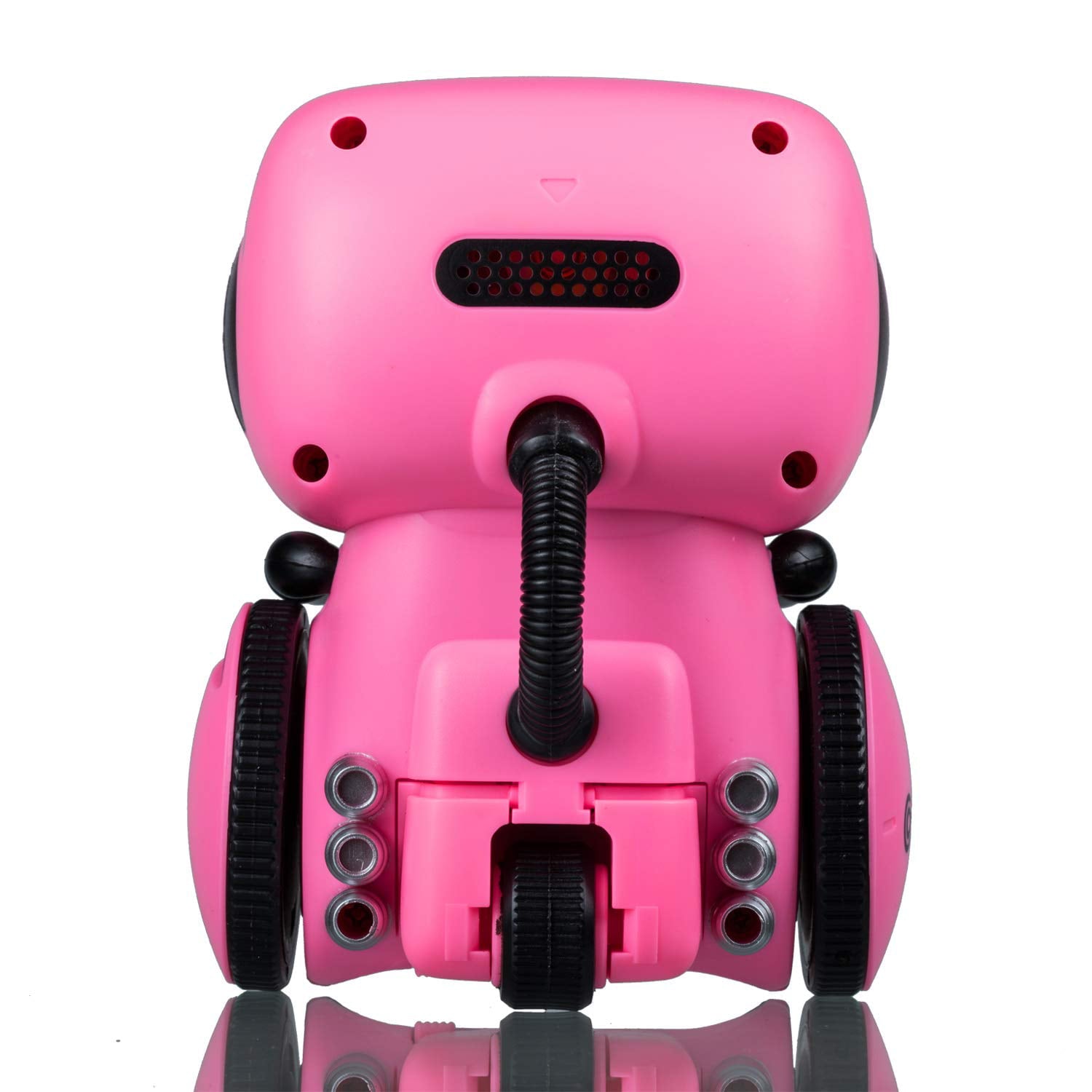 Contixo Kids Smart Robot Toy Mini Robot Talking Singing Dancing Interactive Voice Control Touch Sensor Speech Recognition Infant Toddler Children Robotics - R1 Pink