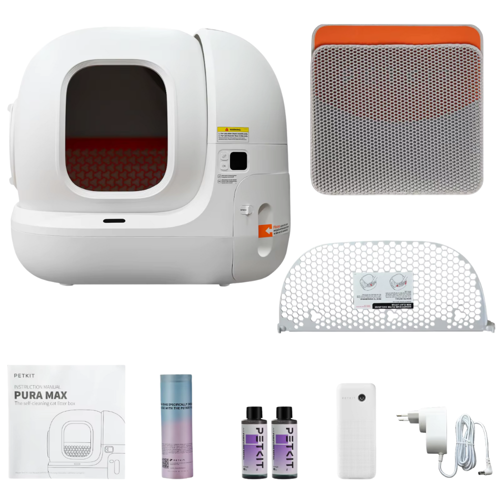 Automatic Cat Litter Box with Odor Control & App Monitoring | Smart Multi-Cat Litter Robot