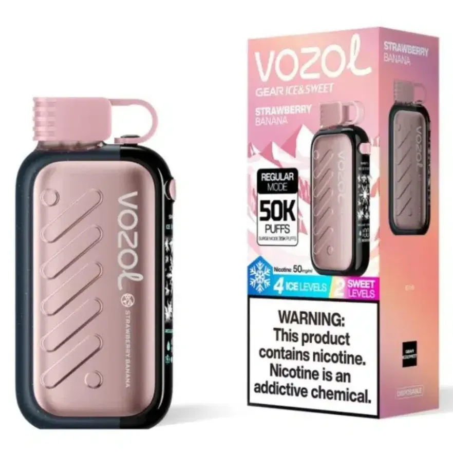 🧊 VOZOL GEAR ICE&SWEET 50000 Puffs – 10-Pack Disposable Vape with Ice & Sweet Control