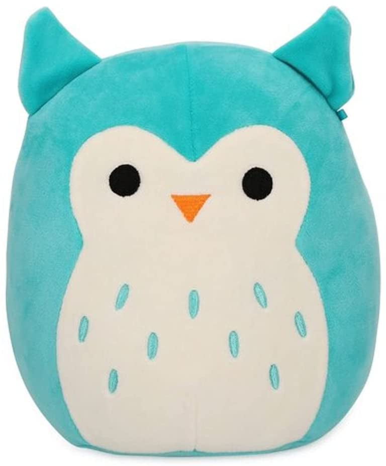 Squishmallows Official Kellytoy Plush 7.5 Inch Squishy Soft Plush Toy Animals (Winston Blue Owl)