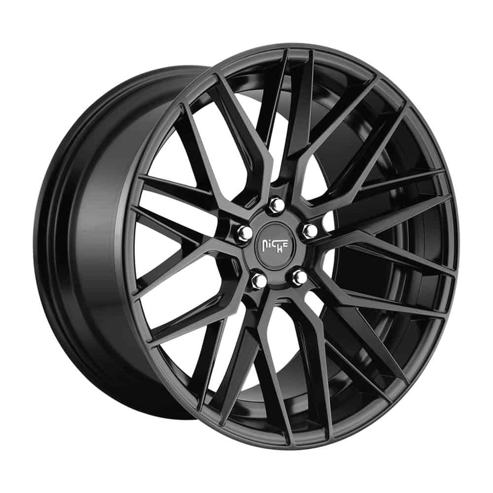 Niche 1PC M190 GAMMA M190 18X8 5X4.5 MT-BLK 40MM