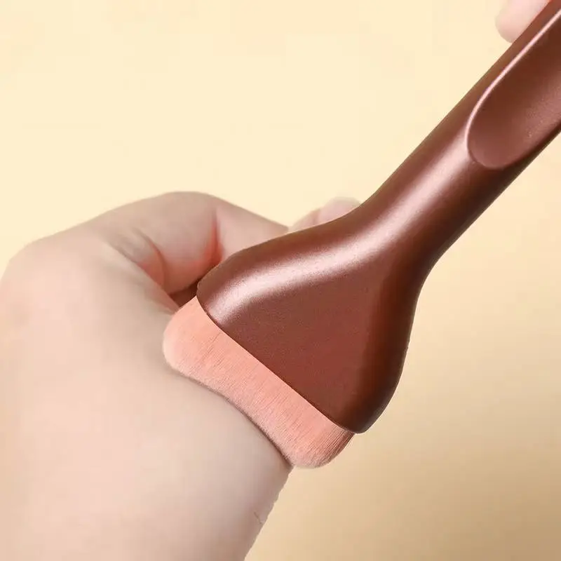 NewArrived Single Foundation Brush Tongue-Shaped Makeup Brush
