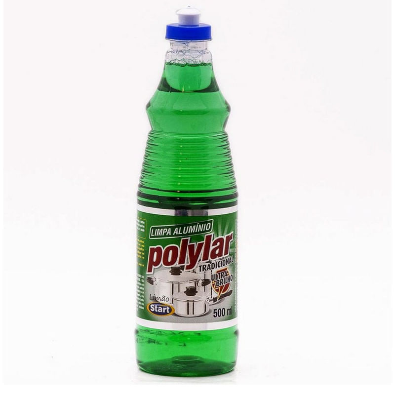 Limpa Aluminio PolylarLimao 500ml