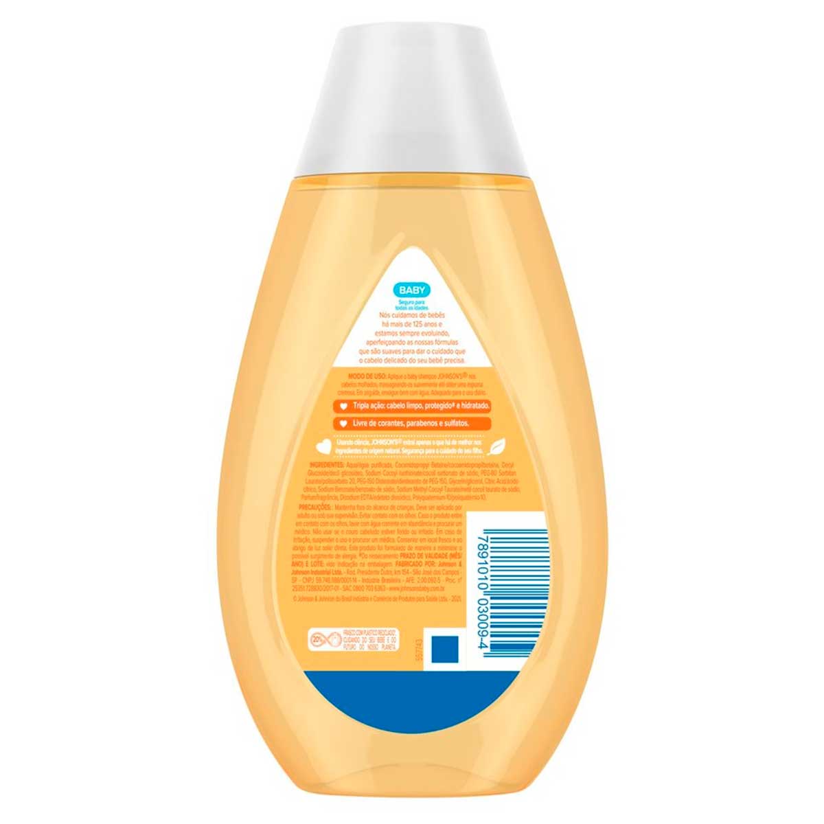Shampoo para Bebe Johnson's Baby Glicerina 200ml