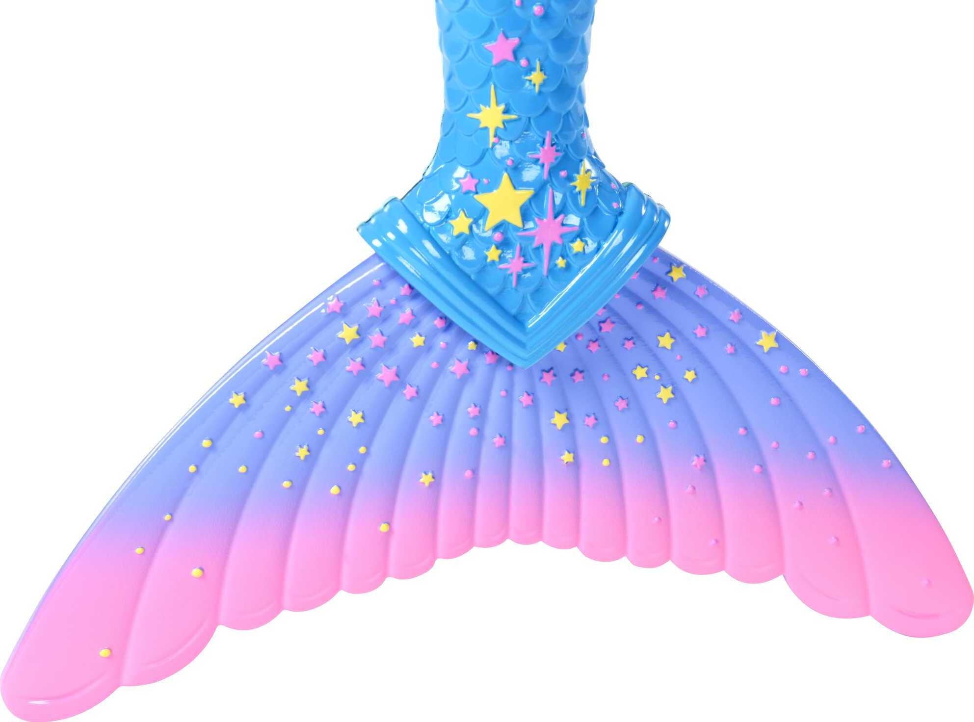 Barbie Dreamtopia Merman Doll, Blonde with Pink Seashell Necklace