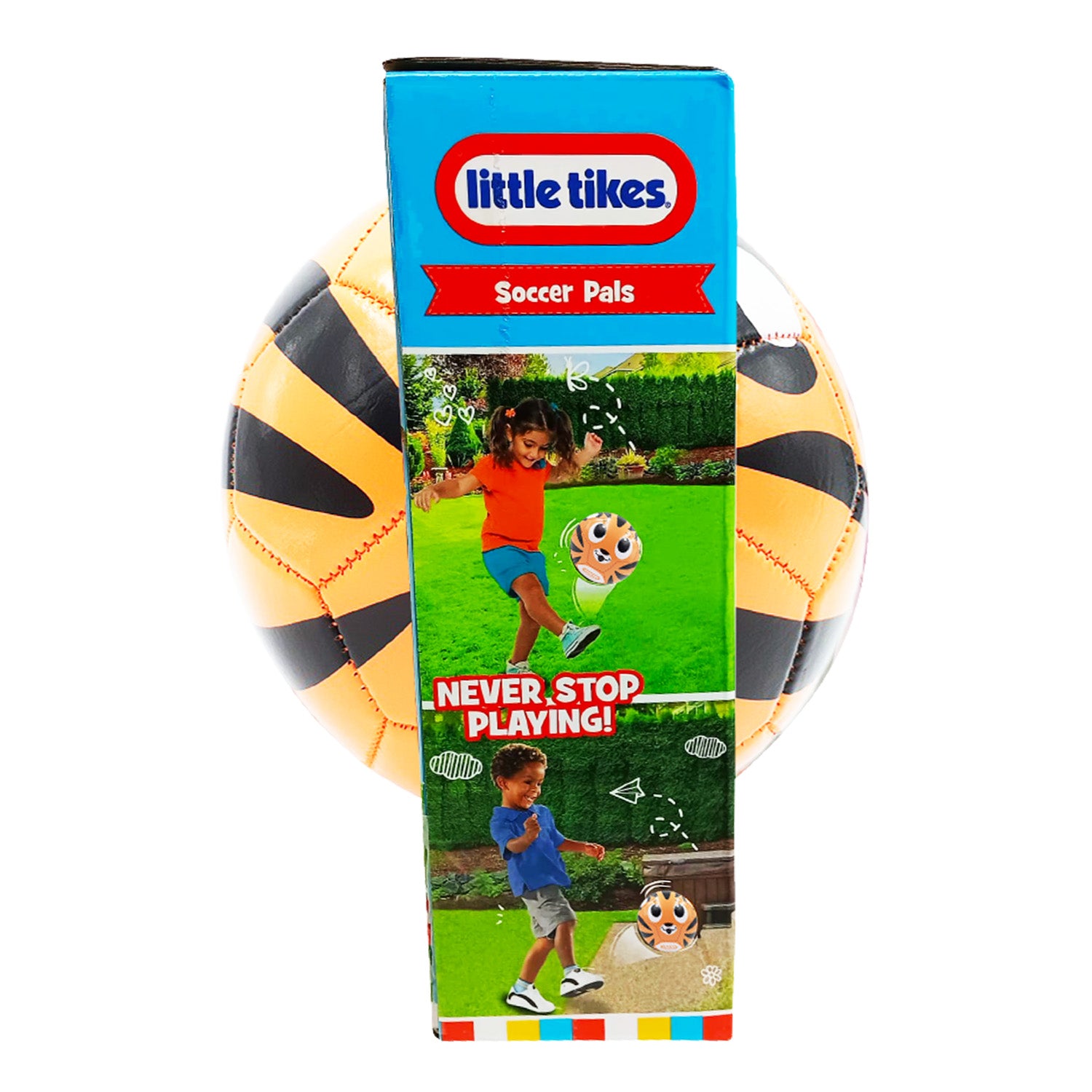 Little Tikes Soccer Pals， Sports Ball， Ages 3 Years and up， Tiger