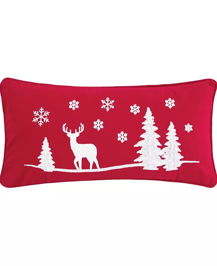 CandF Home Sleigh Ride Pillow， 12