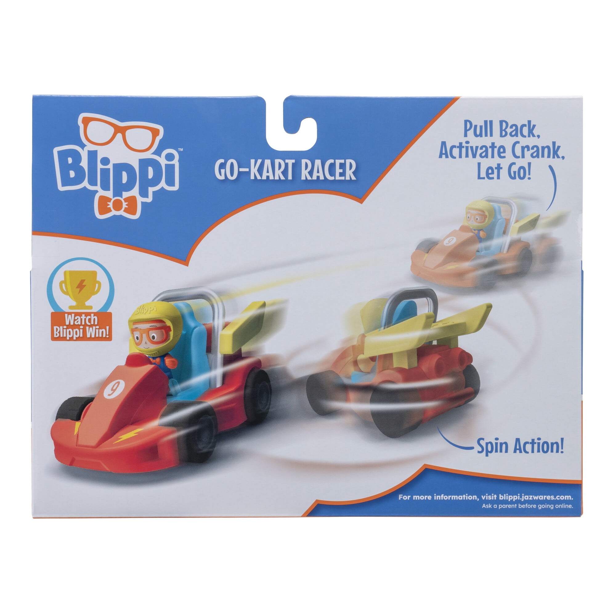 Blippi Pull Back Go Cart