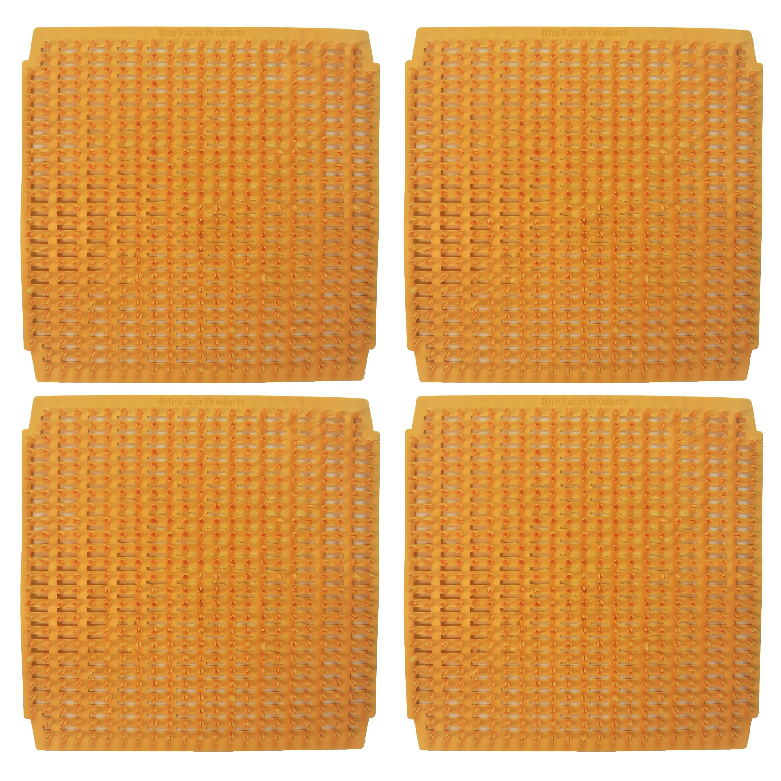 4 PACK WASHABLE NESTING BOX PADS MAT BOTTOM CHICKEN COOP HEN HOUSE POULTRY NEST