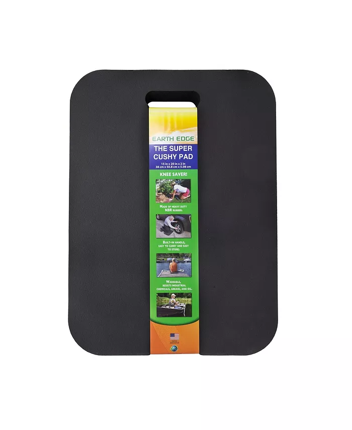 Earth Edge Llc Earth Edge EE000926-5 Kneeling Pad， 20 x 15 x 2， Black