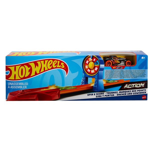 Hot Wheels Action Track Spin and Score with Car