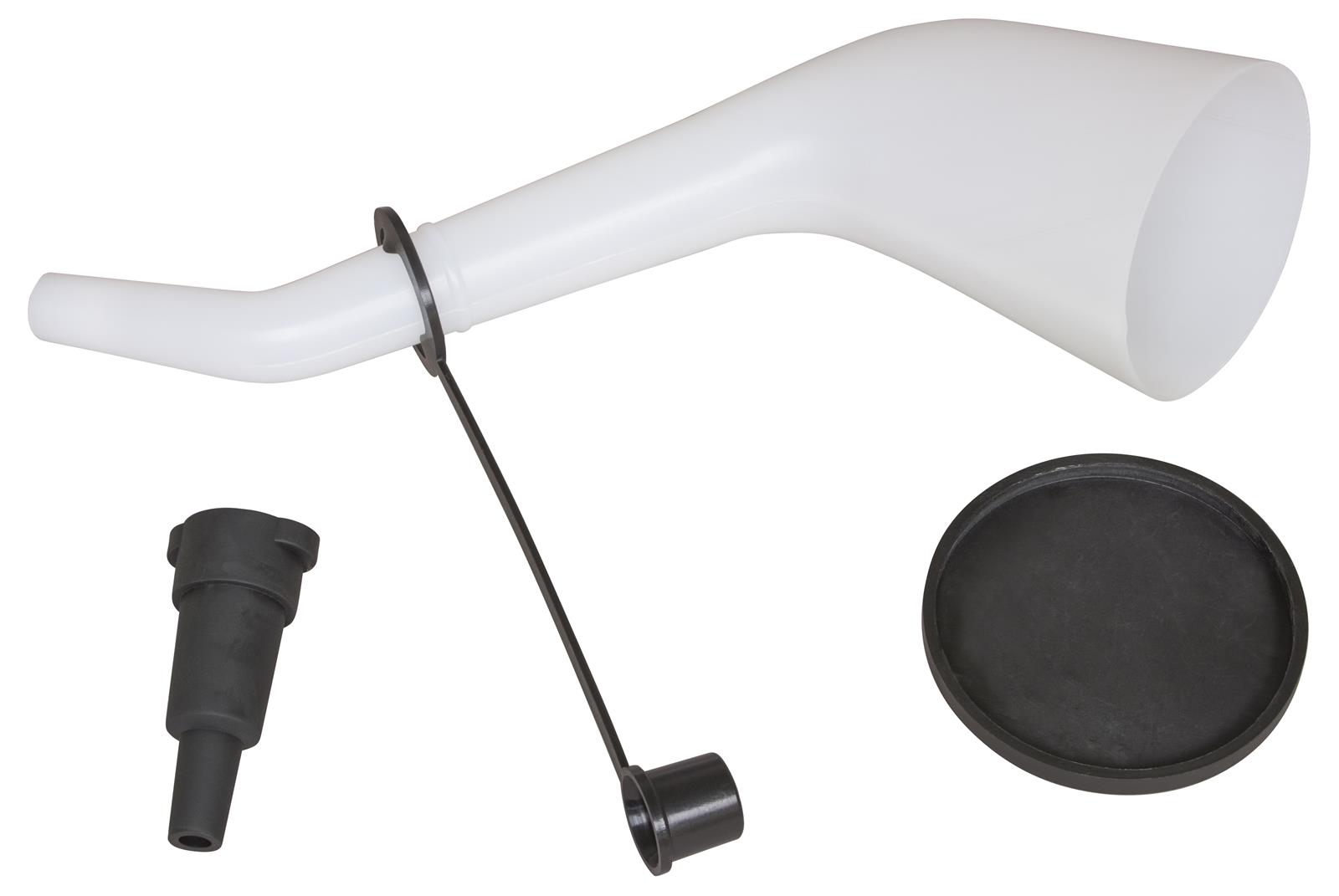 Lisle 18232 Lisle Offset Funnel with Spout Cap and Lid