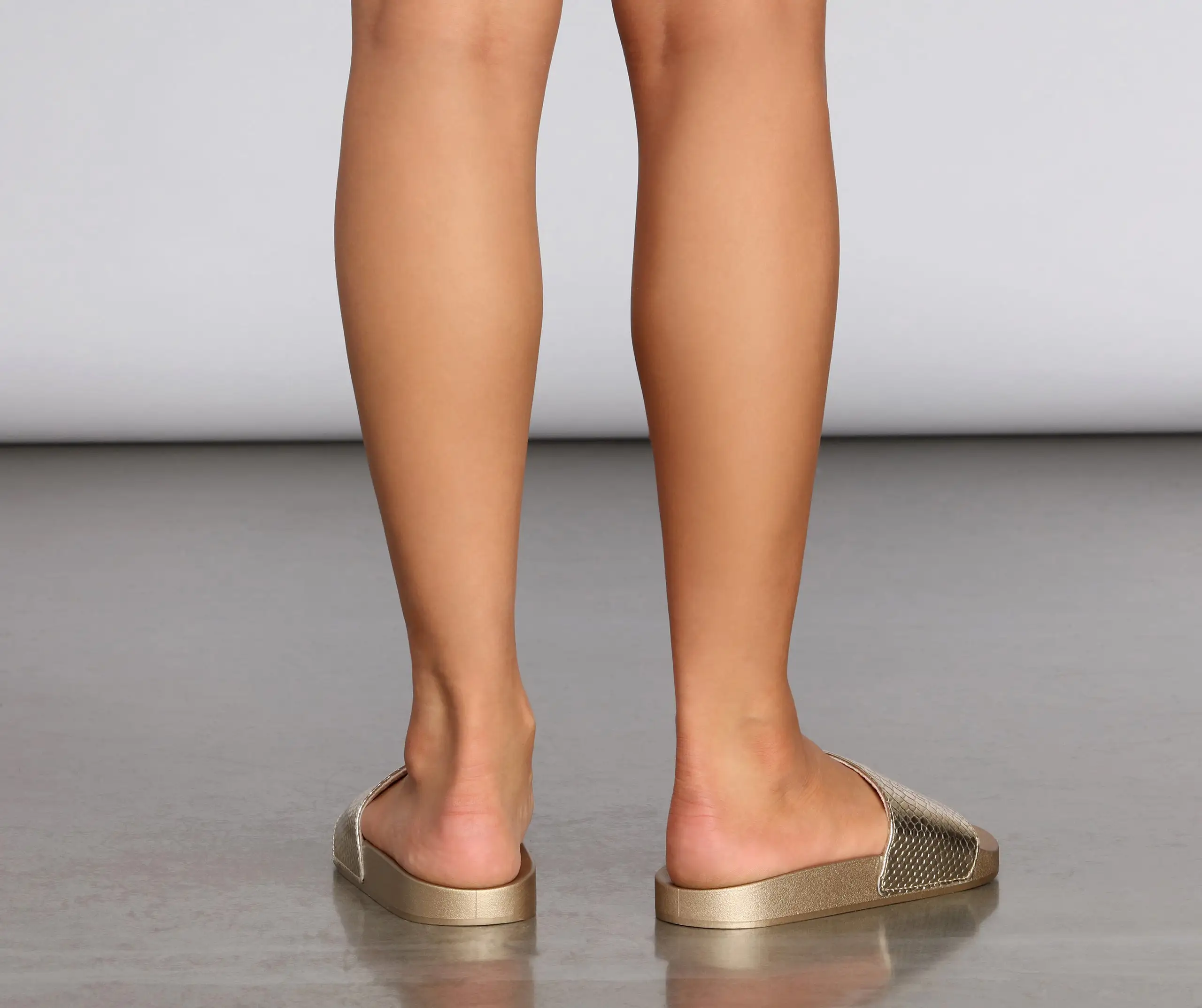 Slidin' In Ur Dm's Snake Textured Slides