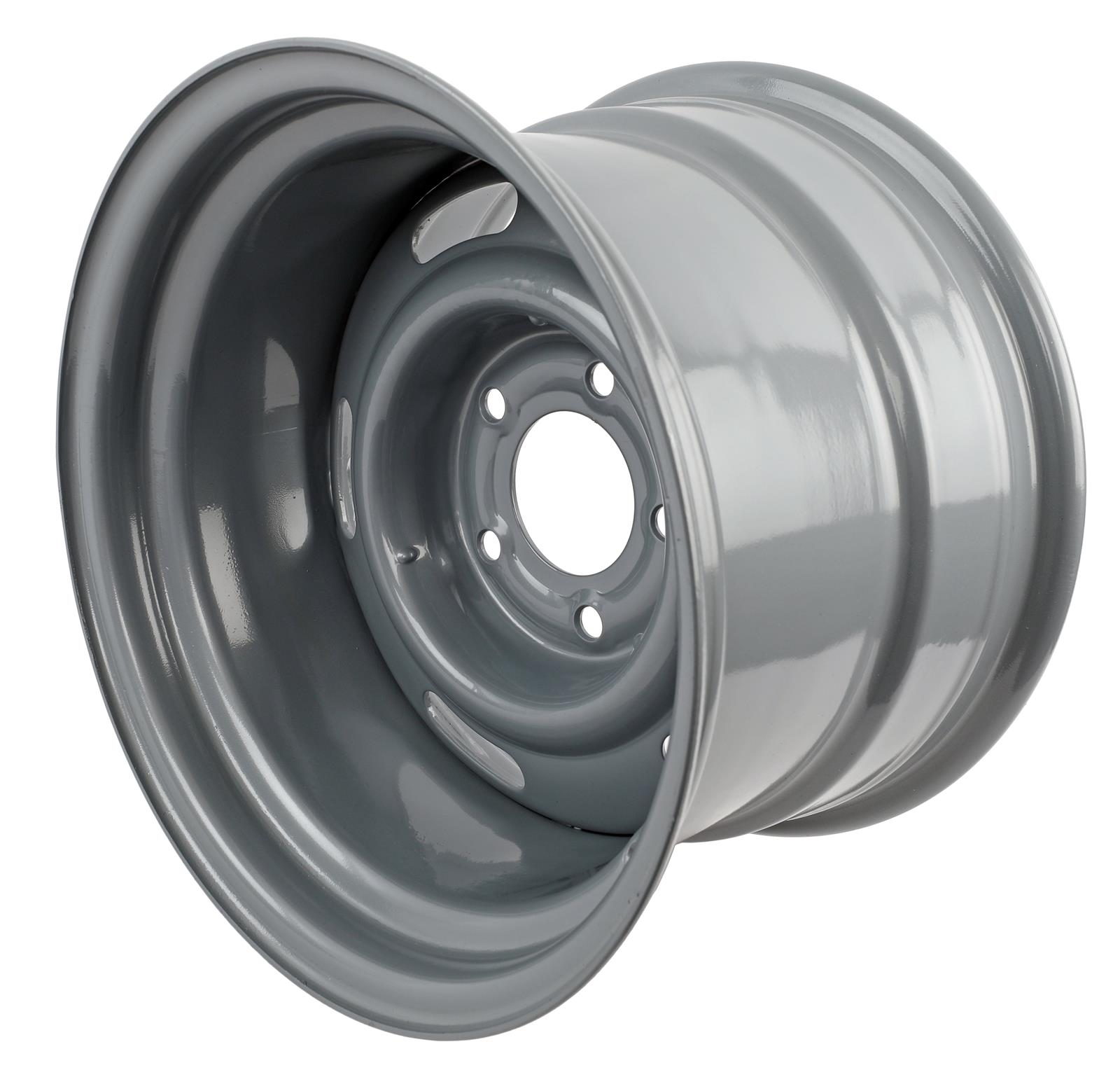 Vision Wheel 55-5173 Vision American Muscle 55 Rally Series Silver Wheels