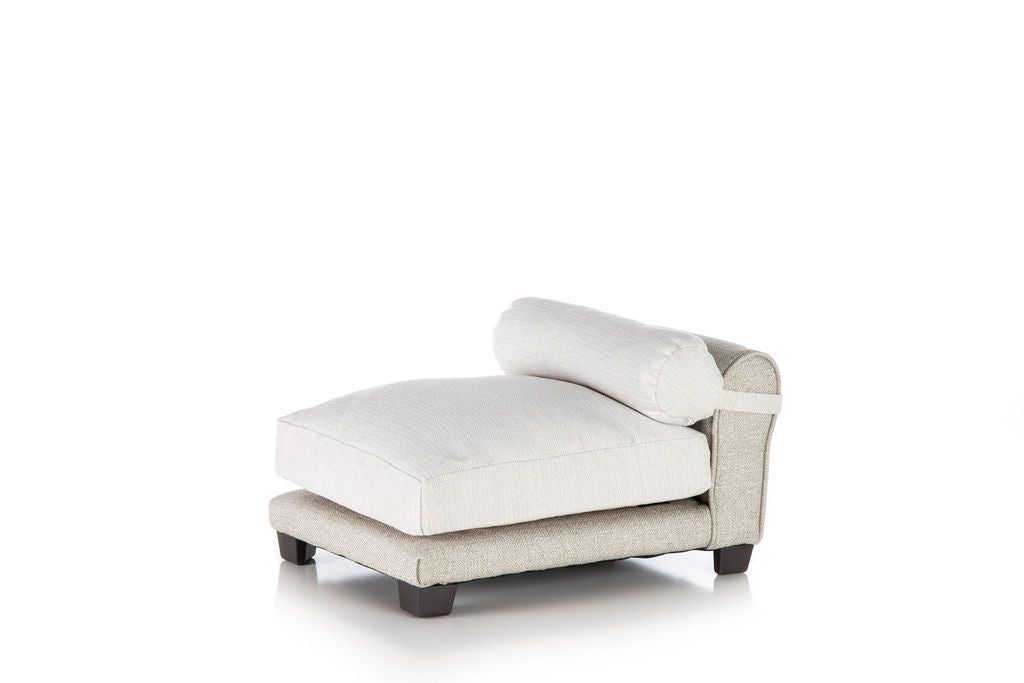 Club Nine Pets Belmont Orthopedic Dog Bed， Large， Linen.