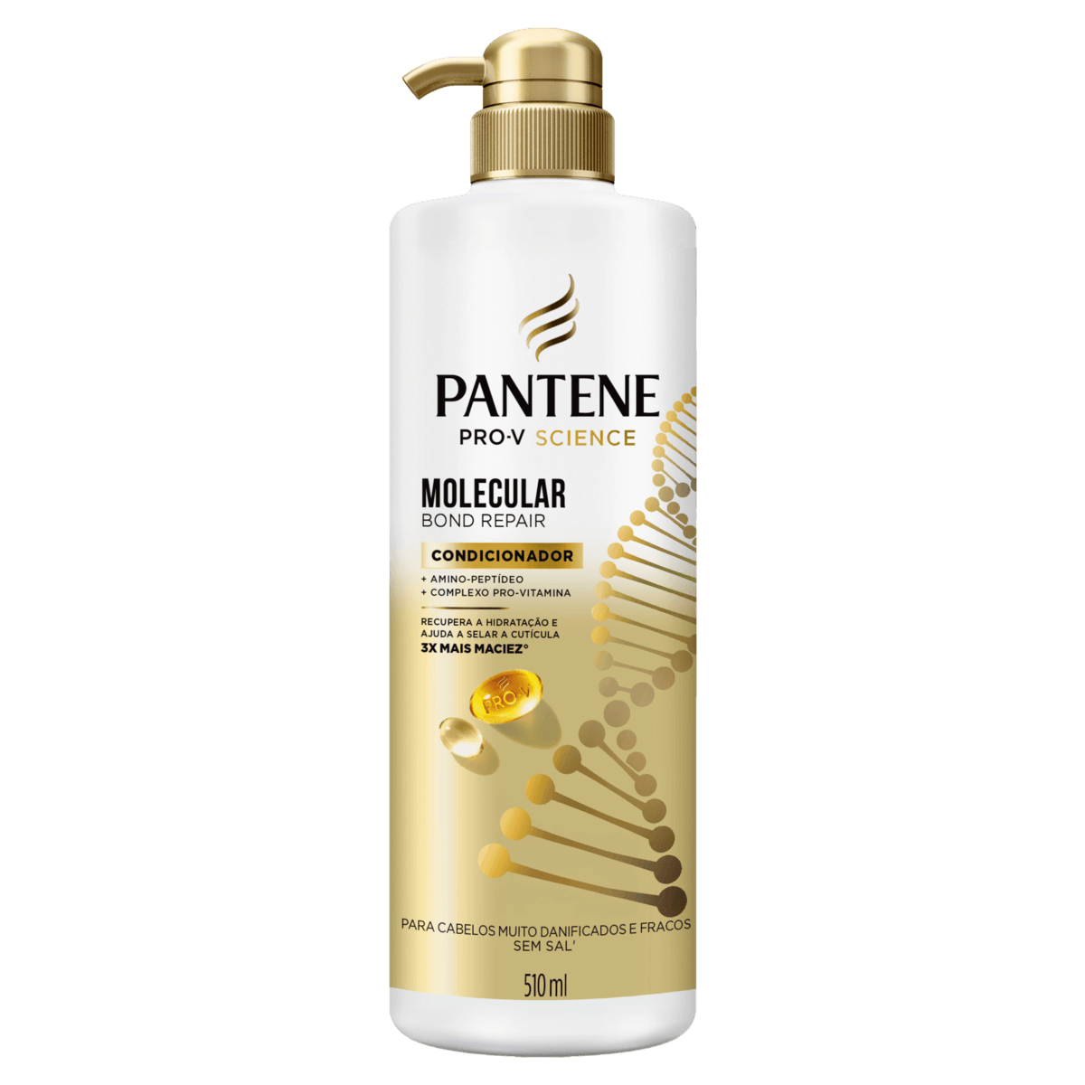 Condicionador Pantene Molecular Bond Repair Frasco 510ml Pump