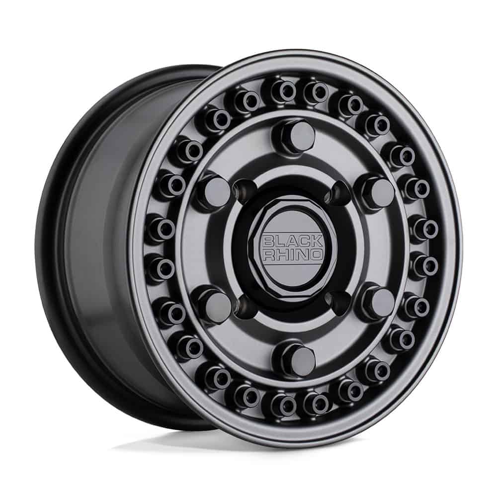 Black Rhino Powersports BLARY 15X7 4X110 GNBLK 51MM