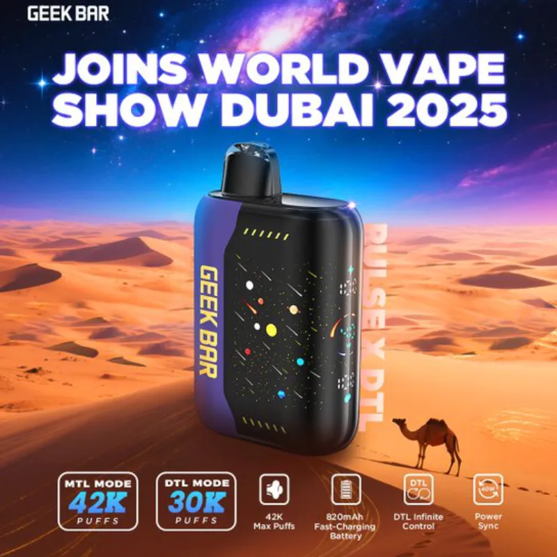 ❄️ Geekbar Pulse X DTL 42K – 42,000 Puffs, Intense DTL Vaping & Big Clouds