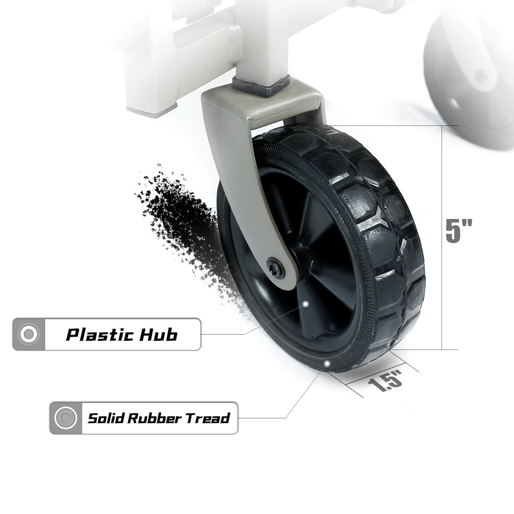 Whitsunday Folding Wagon Shopping Cart with 5