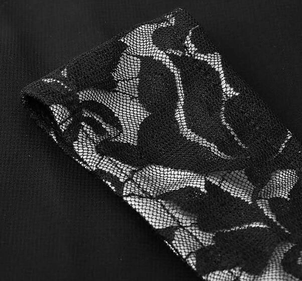 Women's Plus Size Party Dress Solid Color Off Shoulder Lace Short Sleeve Winter Spring Vintage Sexy Prom Dress Maxi long Dress Party Dress / Summer / Black Dress / Homecoming Dress