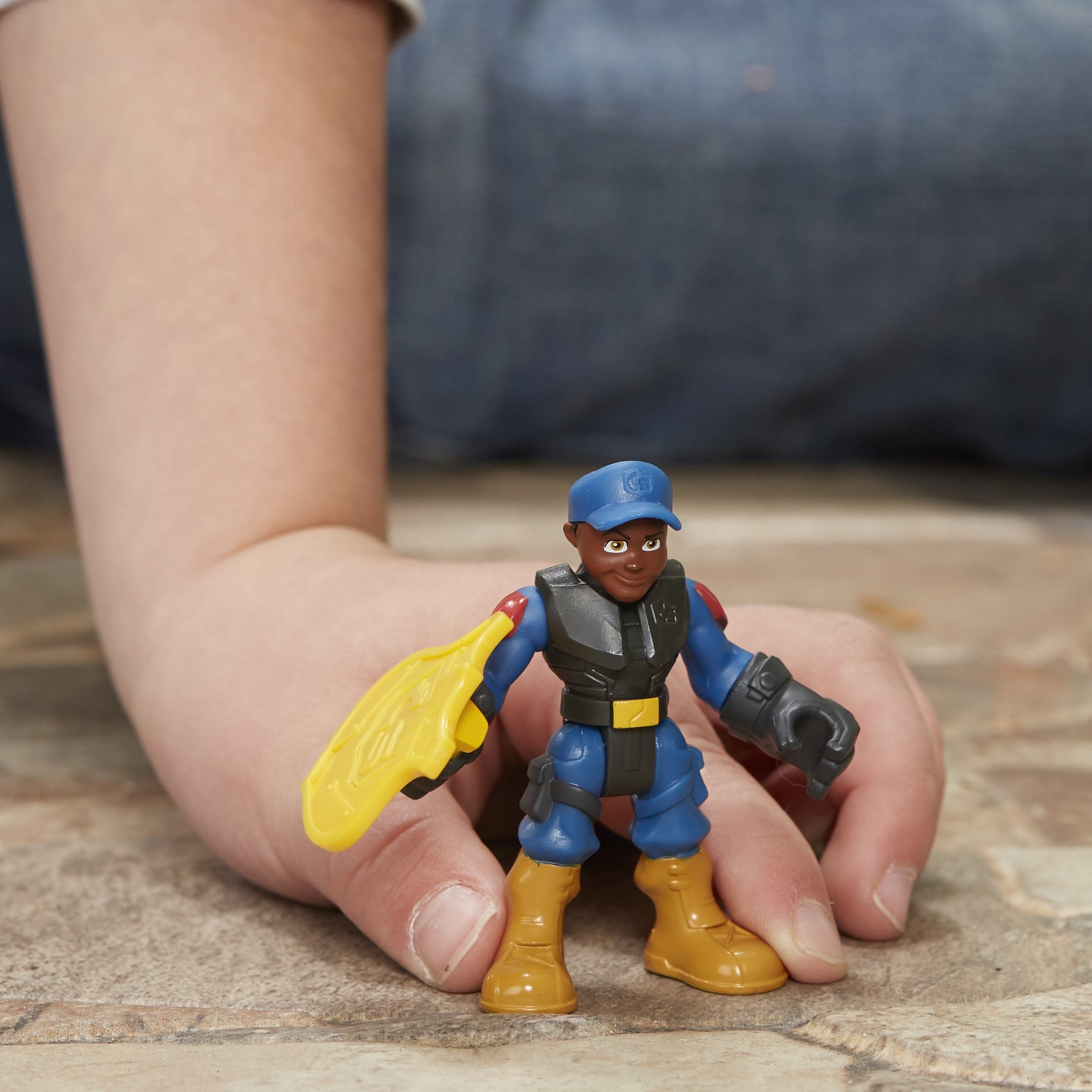 Playskool Heroes Chomp Squad Troopersaurus and Bobby Badge