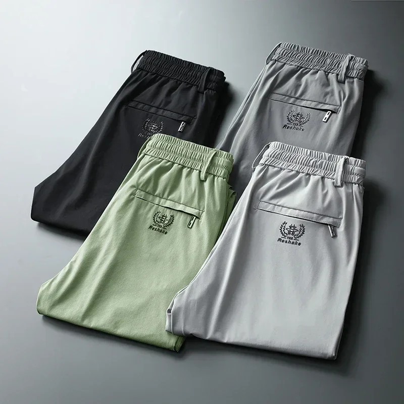 [COMPRE 1 E LEVE 3] Calça Zenith™ em Seda Gelo com Efeito Resfriador / A Calça que Une Tecnologia, Estilo e Máximo Conforto!