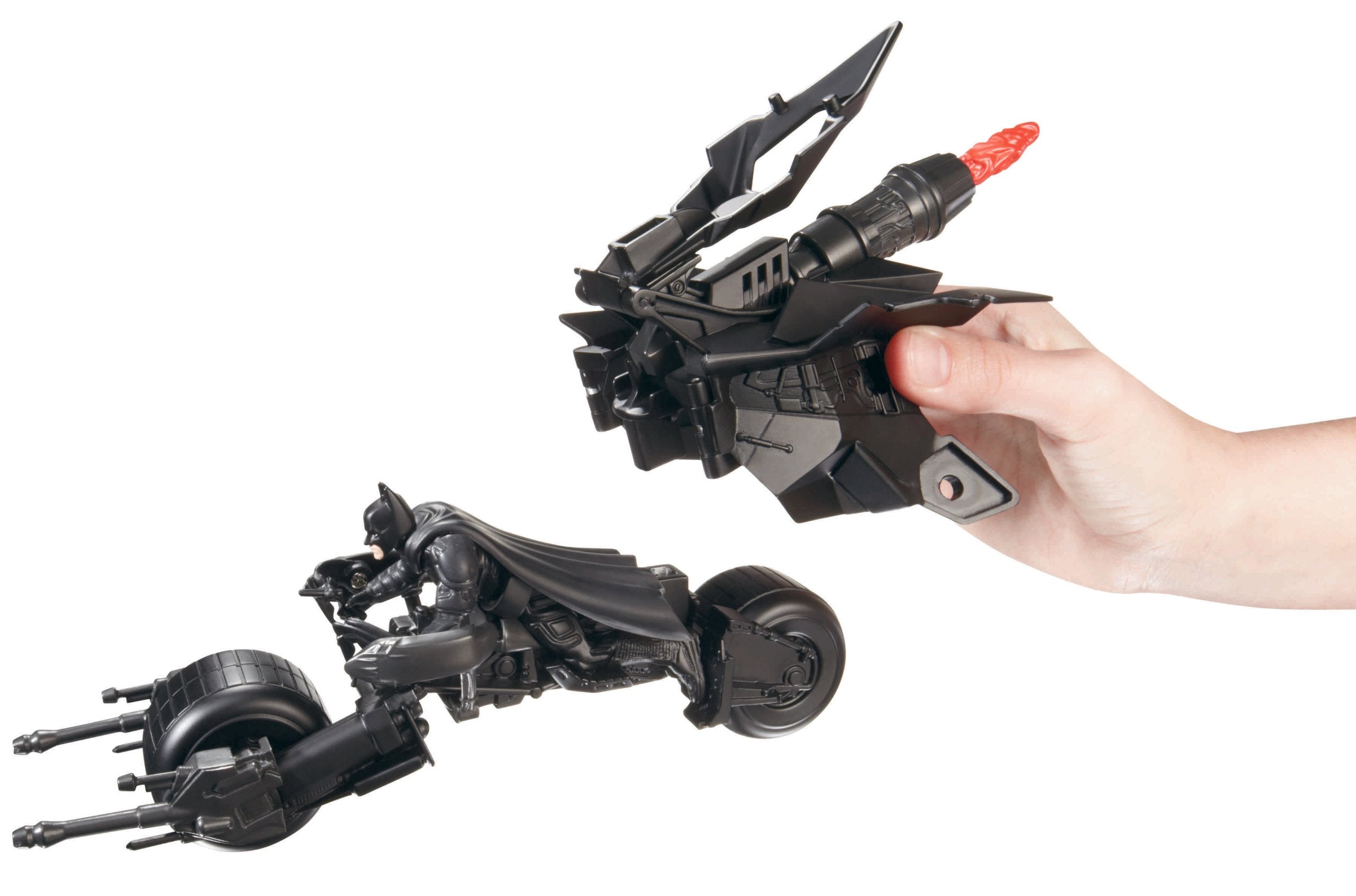 DC Batman The Dark Knight Rises (2011) Mattel Batpod Vehicle w/ Figure