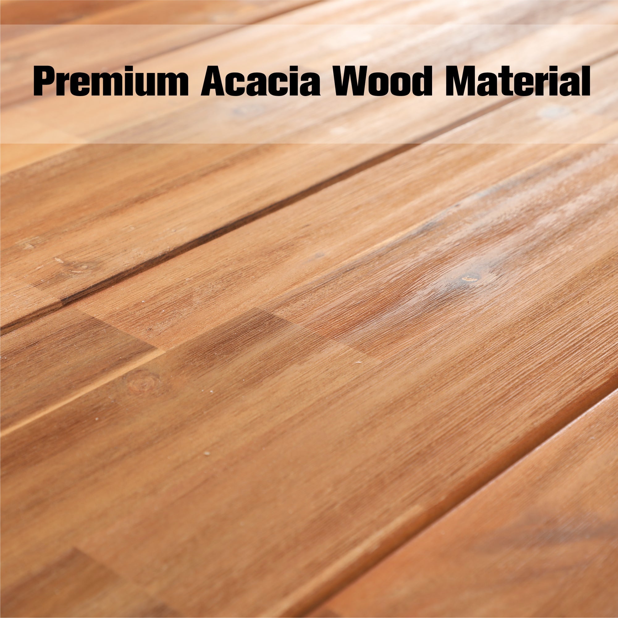 Sophia & William 63”Outdoor Acacia Wooden Garden Bench