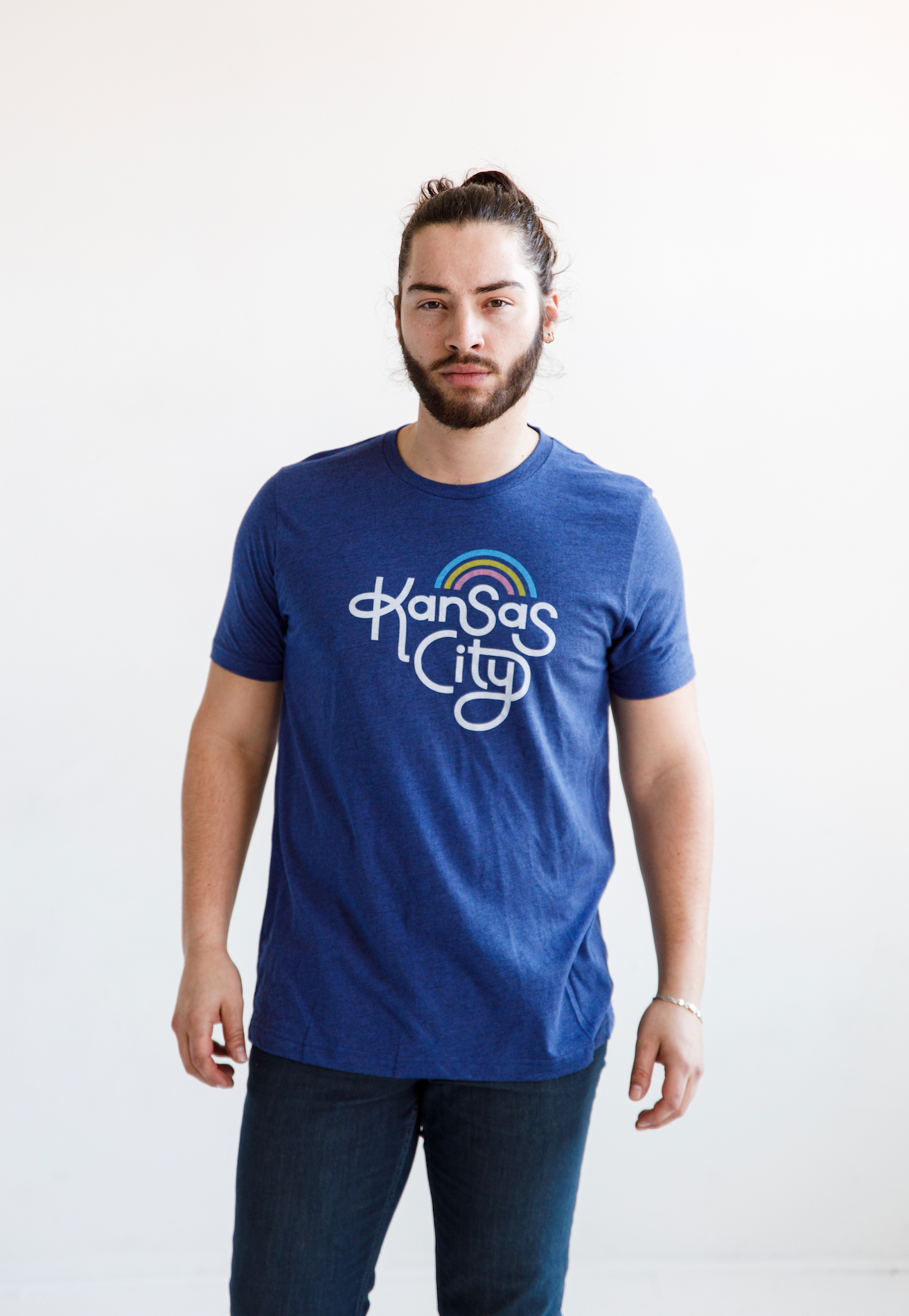 Retro Kansas City T-Shirt - Navy