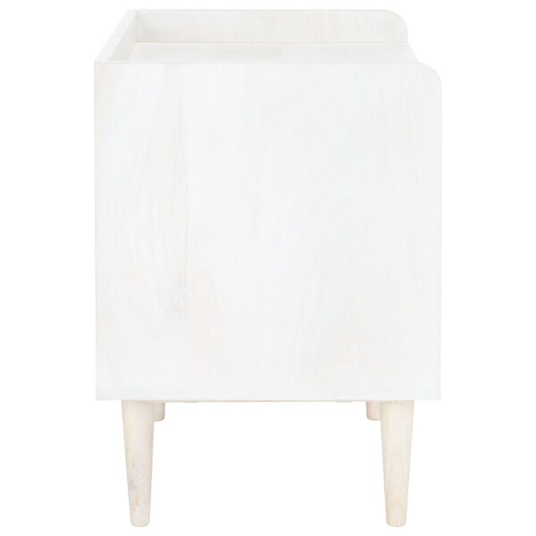 SAFAVIEH Zinnia 1-Drawer 1-Shelf Accent Table Nightstand - - 19484516