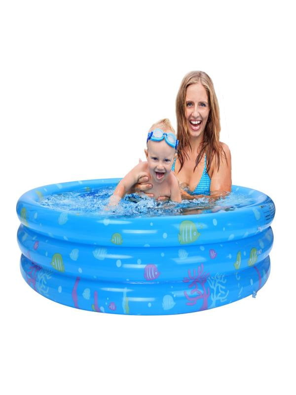 CARLTON GLOBAL Inflatable Kiddie Pool， Ball Pool， Family Kids Water Play Fun In Summer 51in