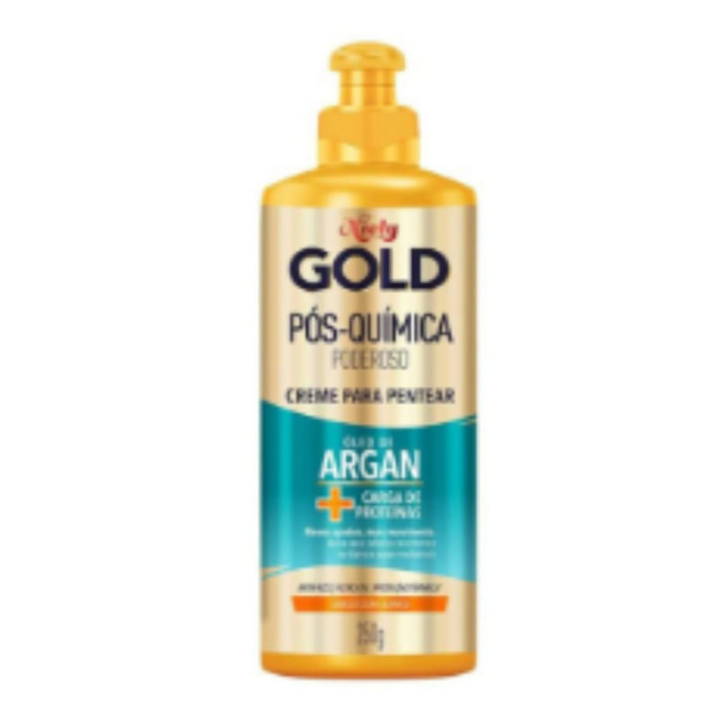 Creme para Pentear Pos Quimica Oleo de Argan Gold 250g