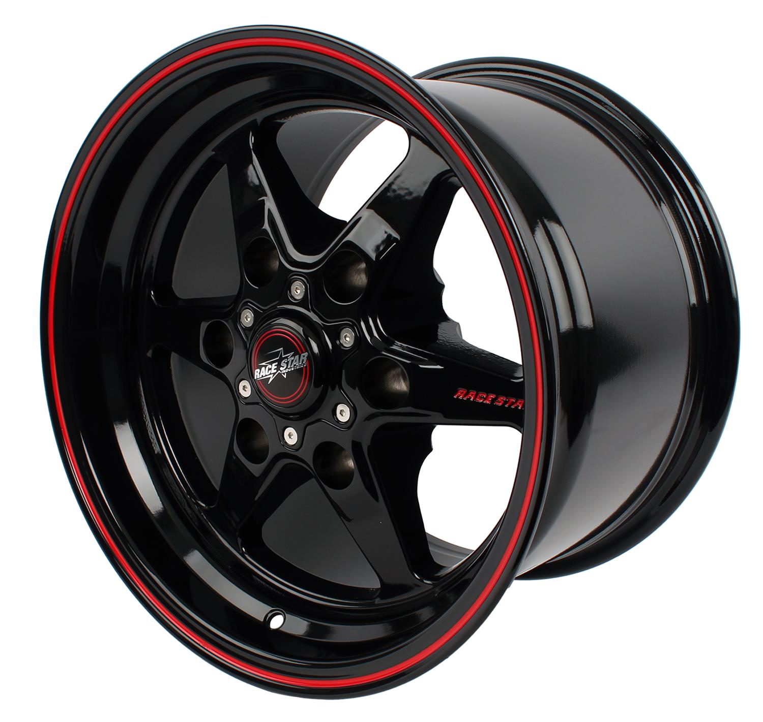 Race Star Industries 93-510853B Race Star 93 Truck Star Gloss Black Wheels