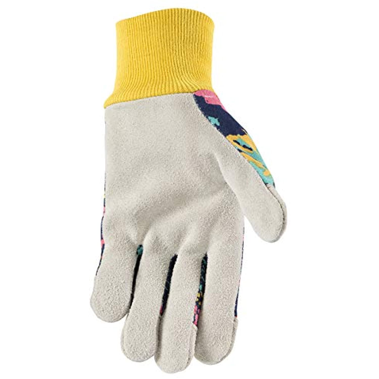 Wells Lamont 7011005 Women Indoor & Outdoor Liberty Print Gardening Gloves, Multi Color - Small - 2 Count
