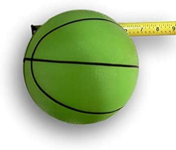 3 Pack! Inflatable Glow in The Dark Mini Basketballs Includes Pump and Needle Midnight Mini Indoor Basketball Small Basketball Toy Mini Bouncy Ball for Kids