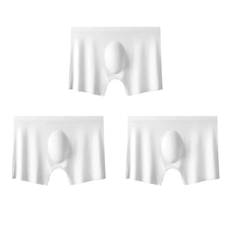 Kit com 3 Cuecas Boxers Antiodor e Antibacterianas Ice Man™ em Seda Gelo / As campeãs em Frescor, Elasticidade e Conforto!