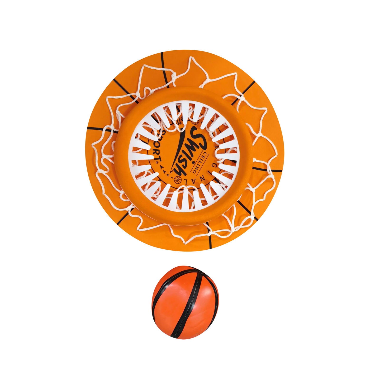 Yiwula Ceiling Sport Indoor Mini Basketball Hoop For Kids Toy Game Shooting Toy Bedroom