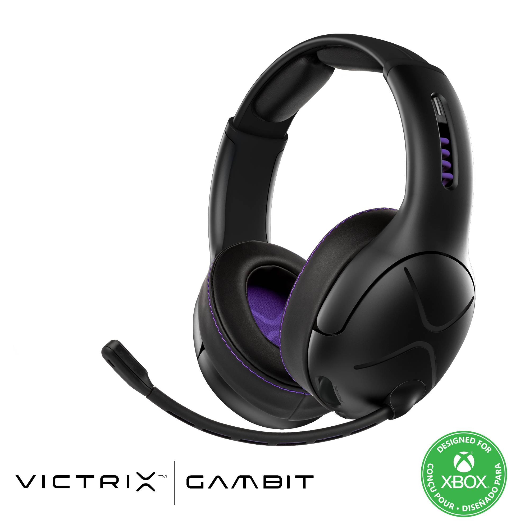 PDP Victrix Gambit Wireless Gaming Headset with Microphone for Xbox Series X Black