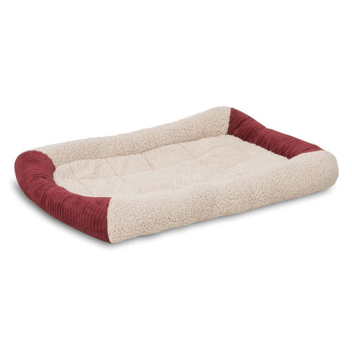 Aspen Pet， Self Warming Bolster Kennel Mat， Warm Spice， 28.5