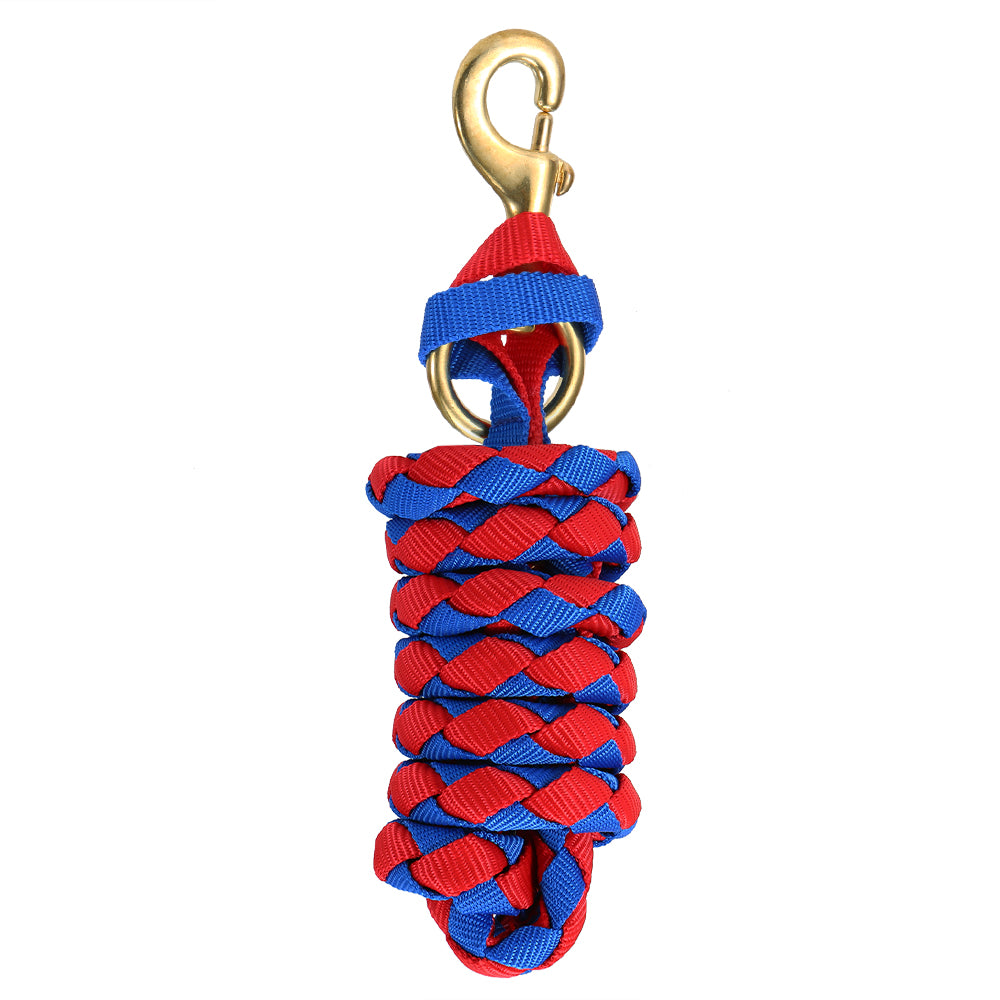 Braided Horse Rope Horse Leading Rope Braid Horse Halter with Brass Snap 2.0M / 2.5M / 3.0M