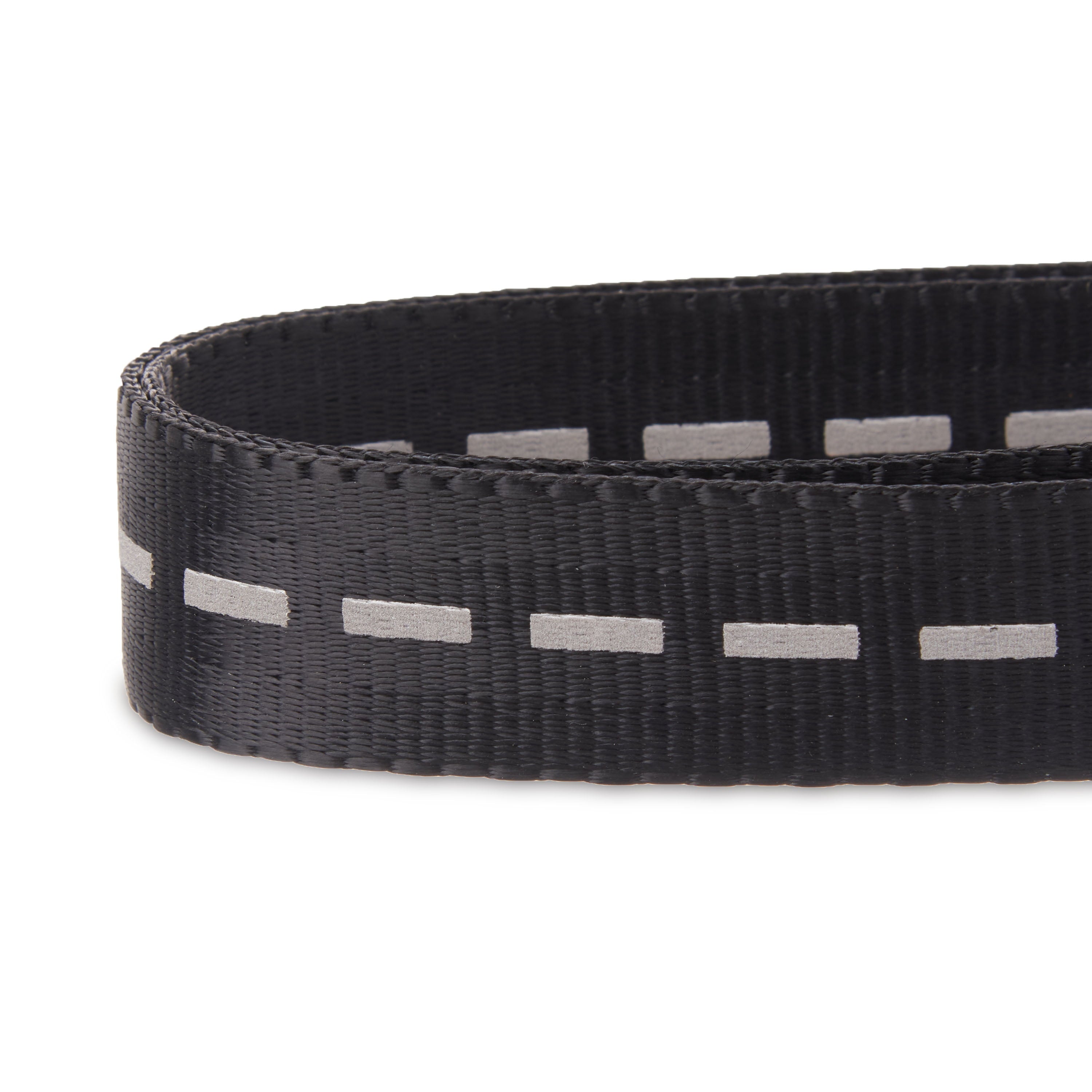 Vibrant Life Solid Nylon Adjustable Dog Collar， Black， Large