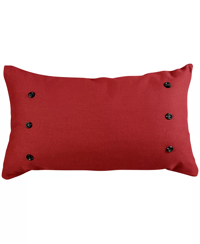 HiEnd Accents Prescott 21x34 Red Pillow