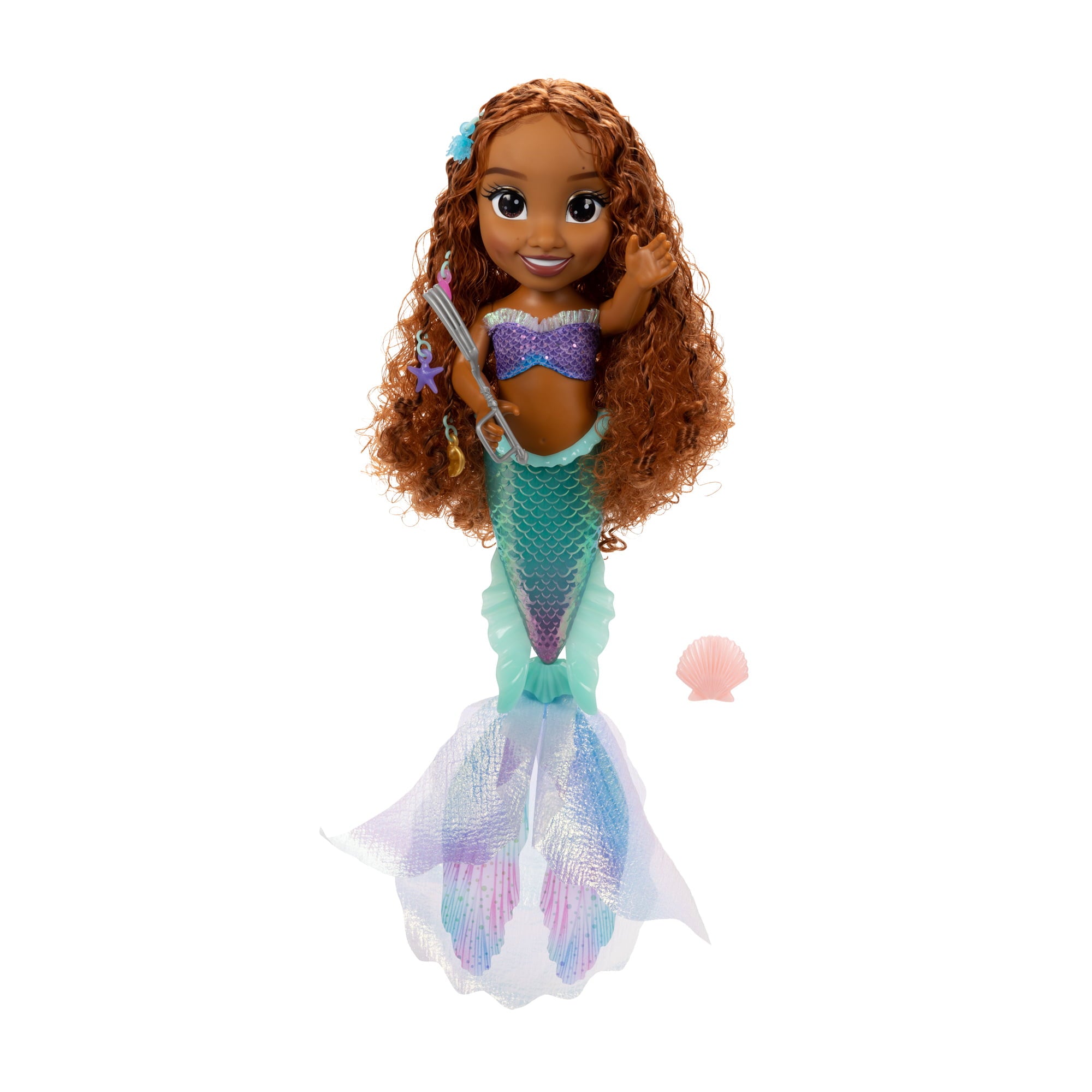 Disney Little Mermaid Under the Sea Exploring Ariel Toddler Doll with Music Inspired by the Movie