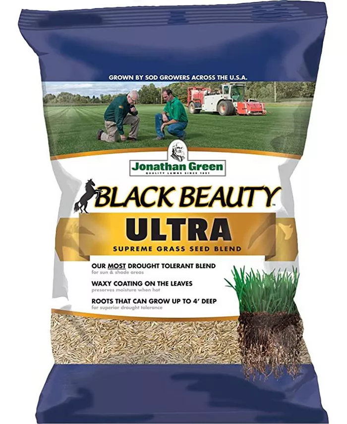 Jonathan Green Black Beauty Ultra Grass Seed Mix， 50 lb bag