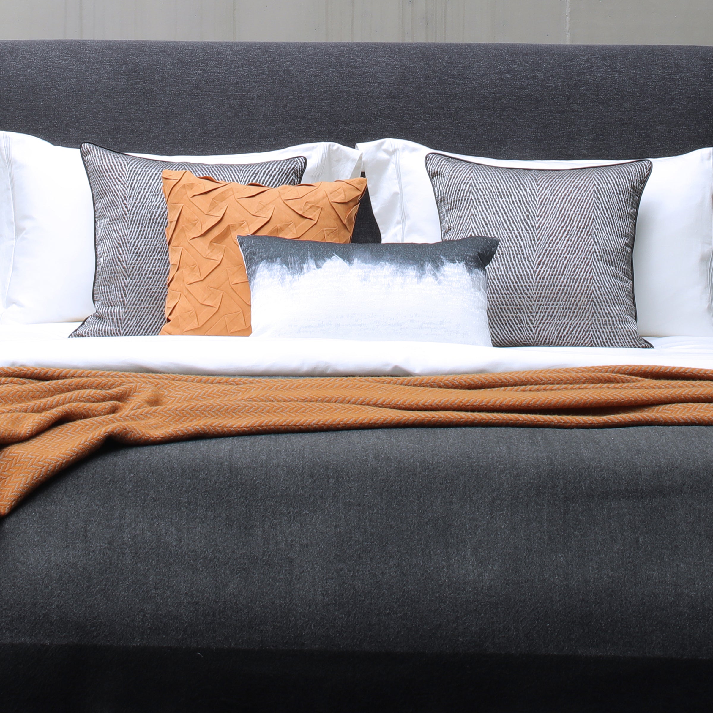 45X45 Cm Jason Suede Cushion Ecc050