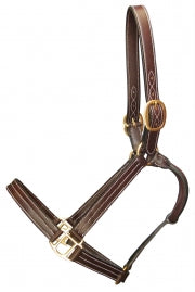 Gatsby Triple Stitched No Snap Halter Horse