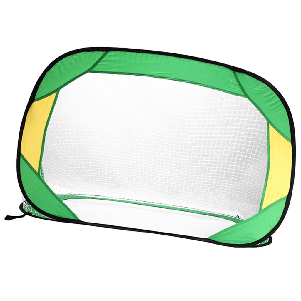 Kids Small Size Portable Soccer Goal Football Gate Outdoor Sport Training Toy - Green